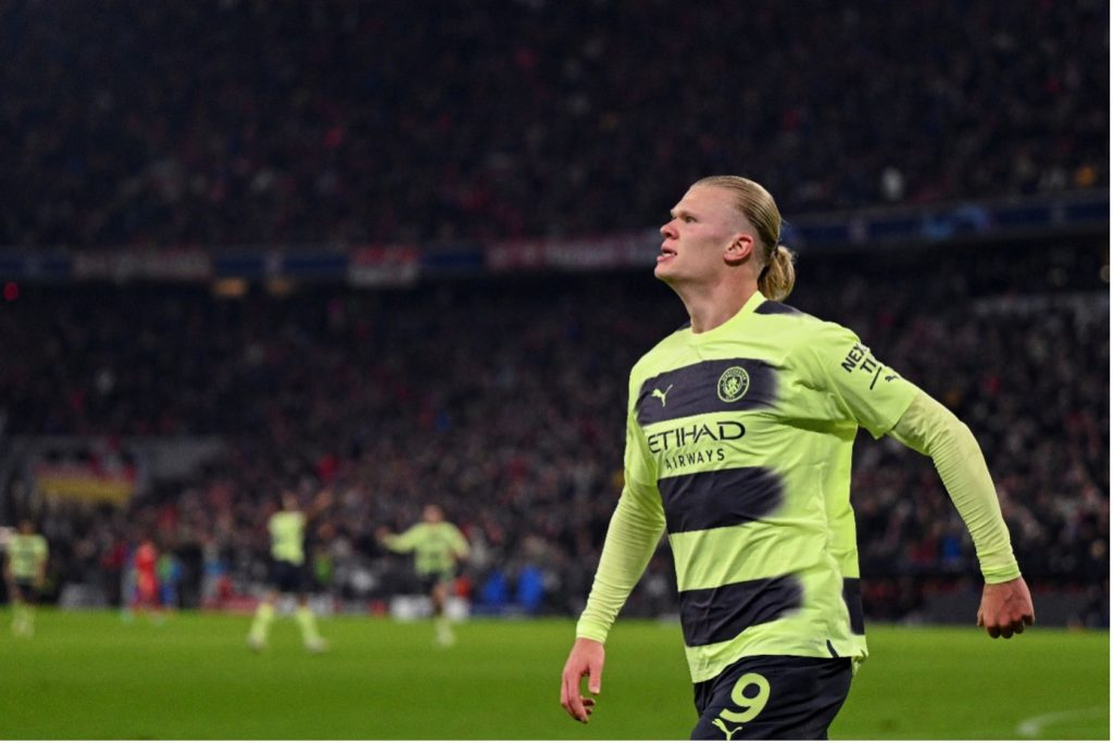 Erling Haaland en Ligue des champions