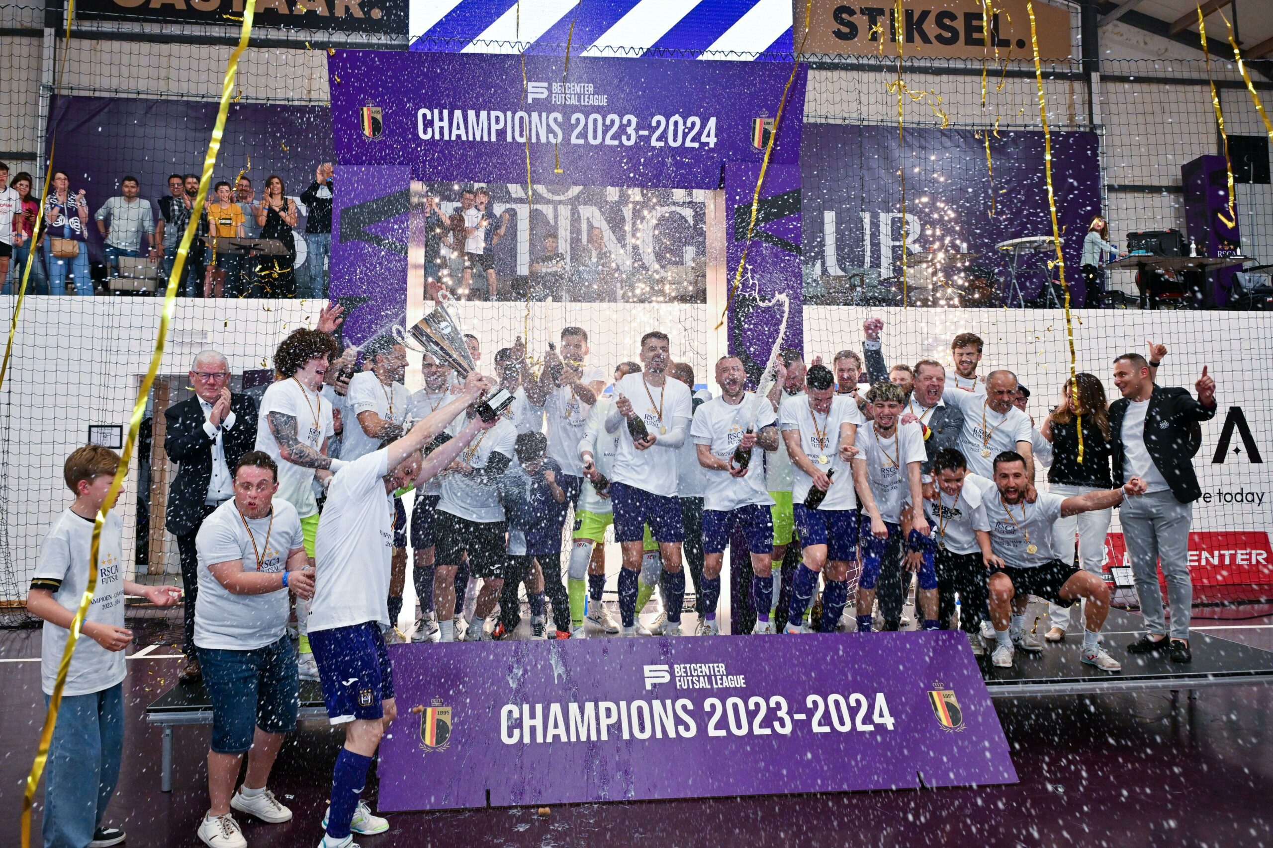 U7 Rsca Le RSCA à nouveau champion en Futsal