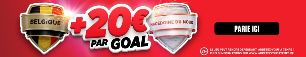 Belgique vs Macédoine du Nord: une victoire permet aux Diables rouges de reprendre la tête et se rapprocher du Mondial.